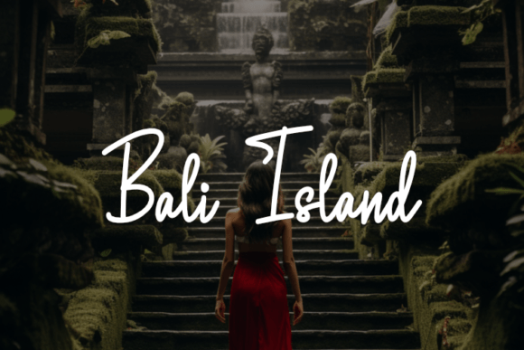Bali Island: A Script Amp Font That Feels Like Summer in Every Curve
