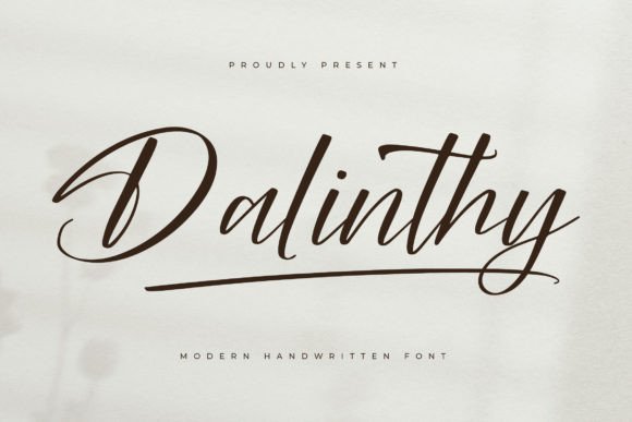 Dalinthy: A Sophisticated Script Font for Elegant Branding