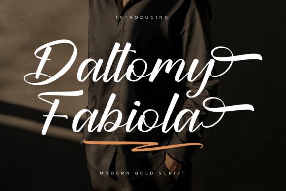 Daltomy Fabiola: A Graceful Script Typeface for Digital Branding