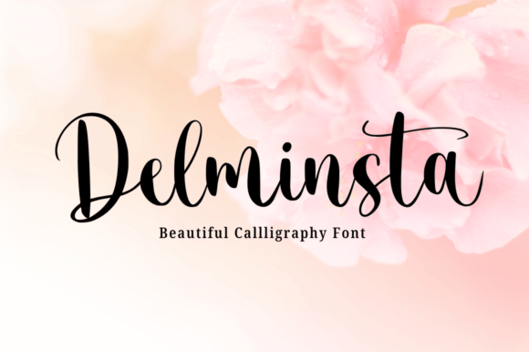 Delminsta: A Script Font That Elevates Digital Branding