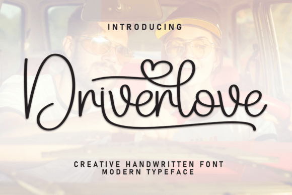 Driverlove: A Stylish Script Font for Trusted Branding
