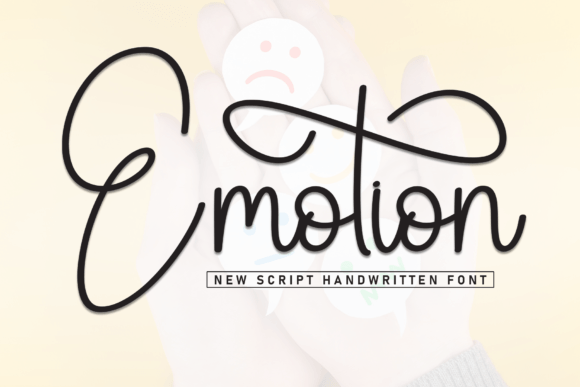 Emotion: A Script Font That Feels Like a Thoughtful Pause