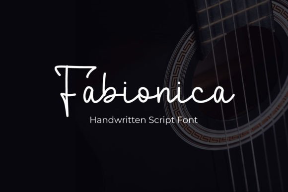 Fabionica: A Handwritten Font That Feels Like It Belongs
