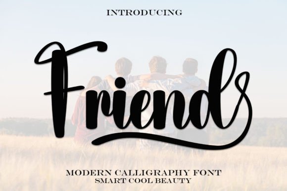 Friend: A Handwritten Font That Feels Human, Not Hectic