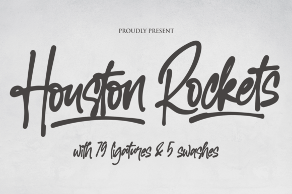 Houston Rockets Font: Elegant Script for Brand Consistency
