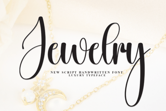 Jewelry Font: A Warm, Handwritten Touch for Your Brand