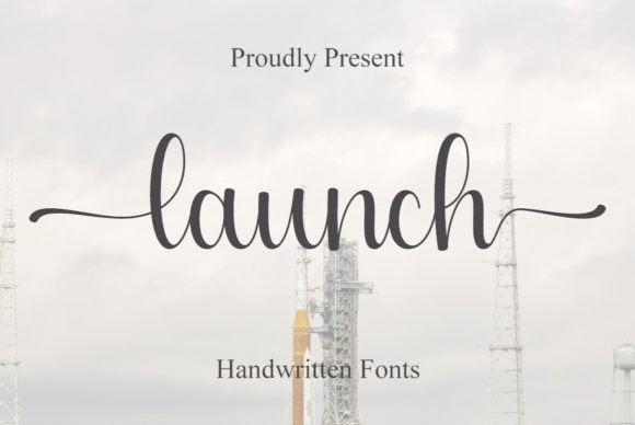Launch Script Font for Professional Small Business Branding