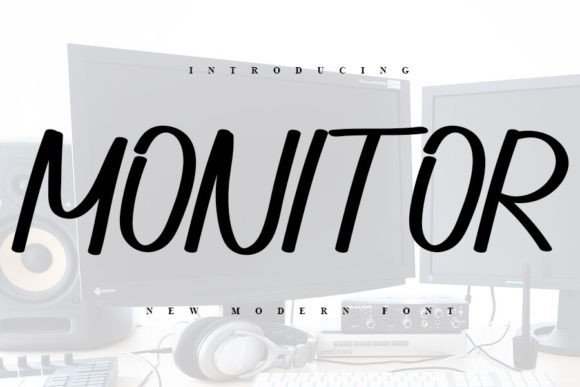 Monitor: A Handwritten Font That Feels Like a Real Human Voice