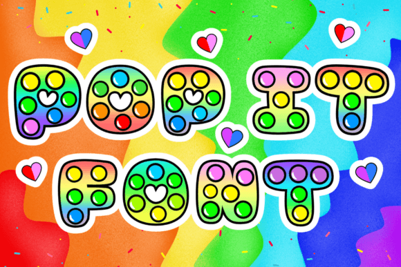 Pop It: A Playful Display Font That Makes Campaigns Instantly Recognizable
