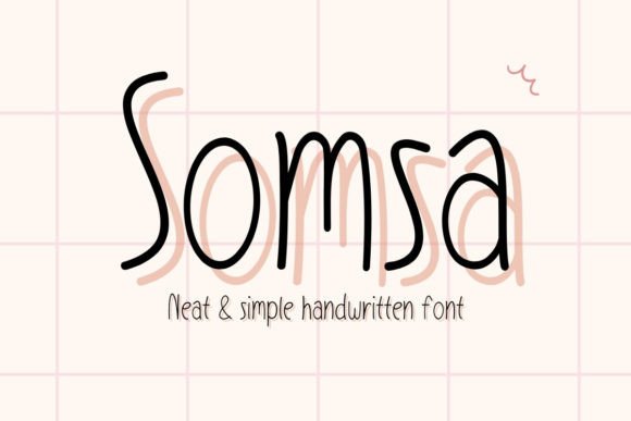 Somsa: A Handwritten Font That Makes Campaigns Feel Human