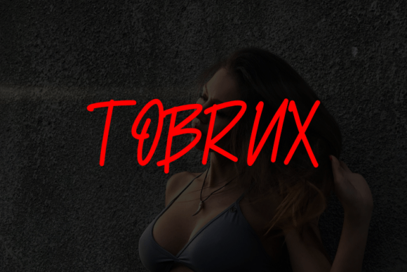 Tobrux: A Script Amp Font Built for Scroll-Stopping Campaigns