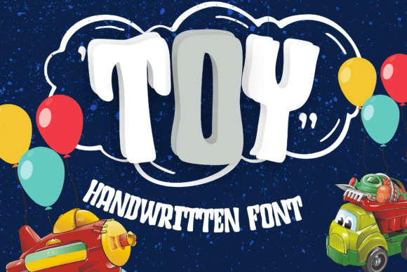Toy: A Playful Handwritten Font for Makers