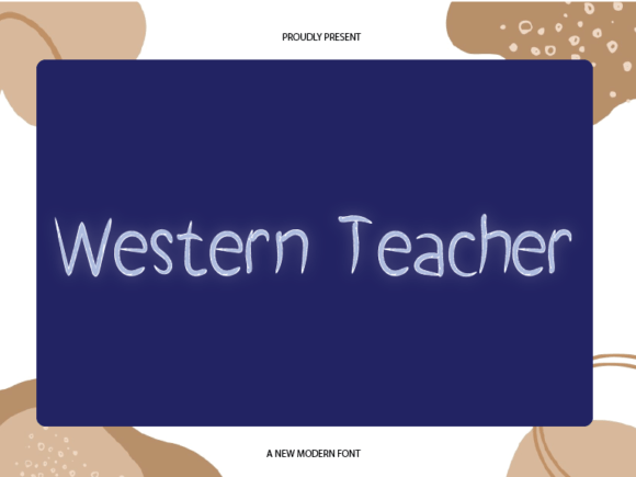 Western Teacher: A Friendly, Readable Sans Serif for Digital Brands